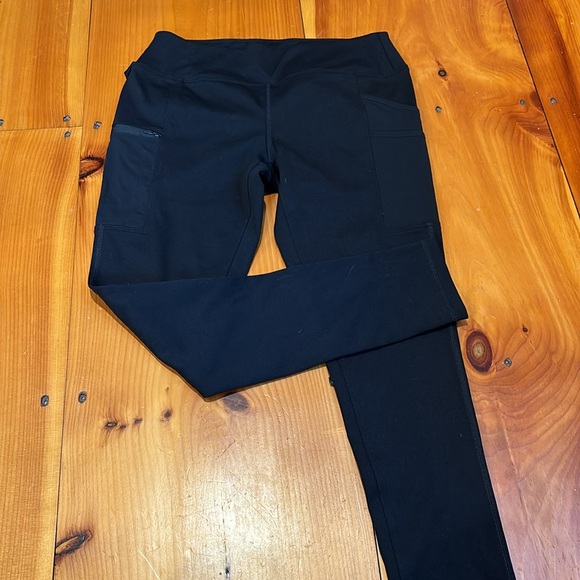CARHARTT S Black Fitted Force Utility Leggings Pockets - Picture 4 of 9